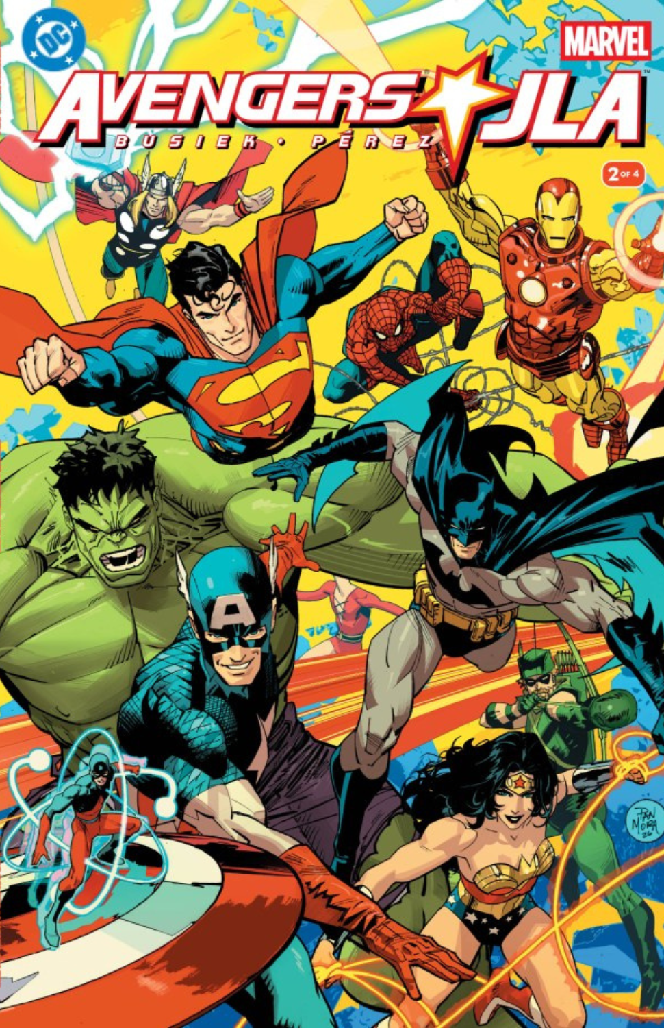 Avengers / JLA #2 Facsimile Edition 2026 Wraparound Variant