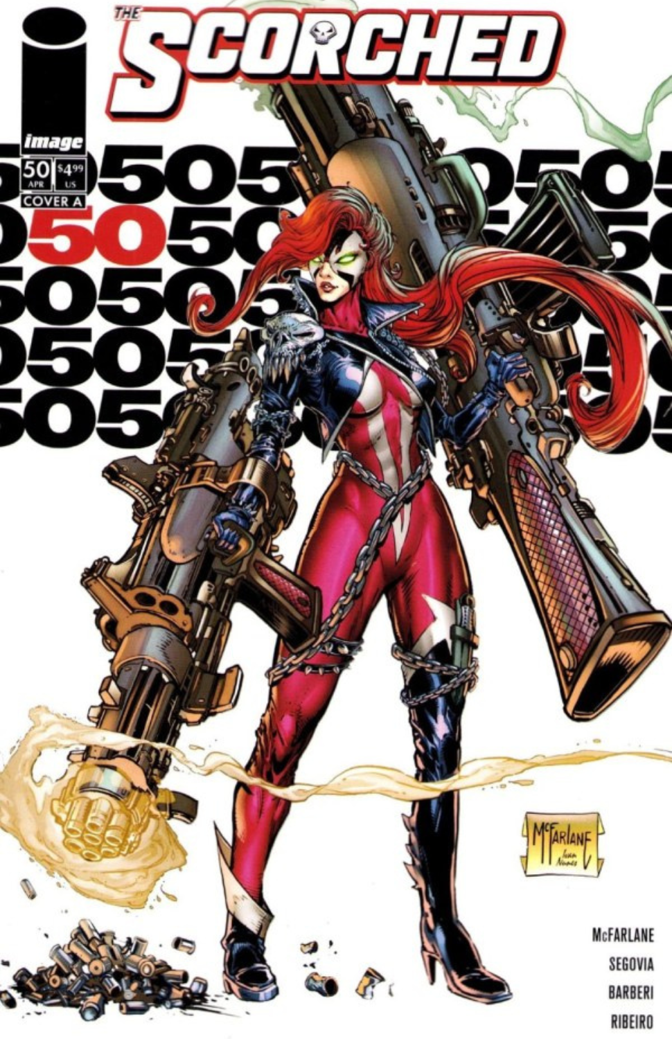 Spawn Scorched #50 [Todd McFarlane Variant]