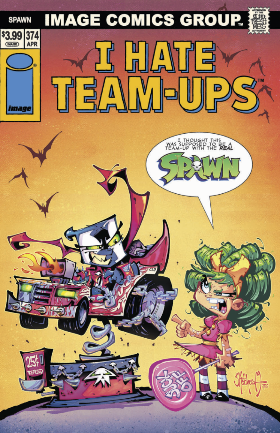 Spawn #374 [I Hate Fairyland Team Up Variant]