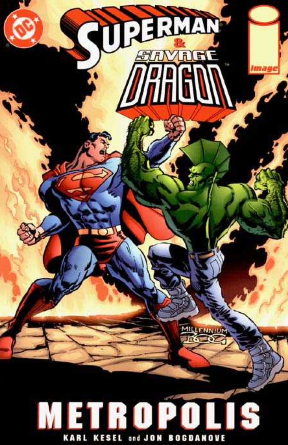 Superman & Savage Dragon: Metropolis #1 (1999 DC/Image) [One Shot]