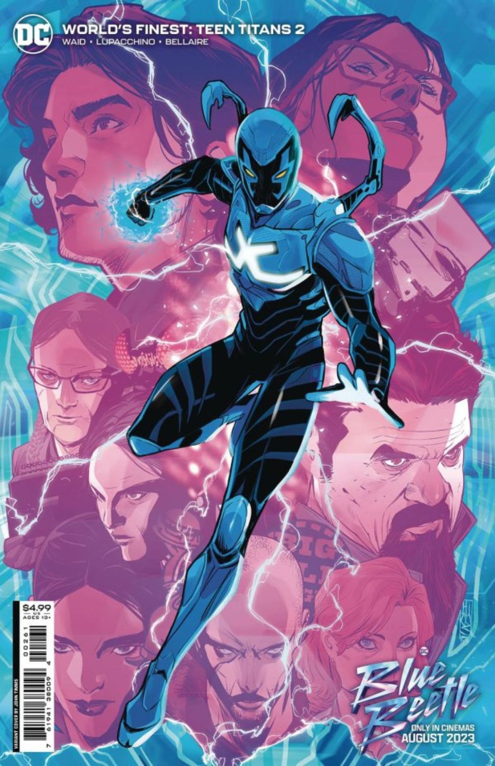 World's Finest: Teen Titans #2 (Blue Beetle Movie Variant)