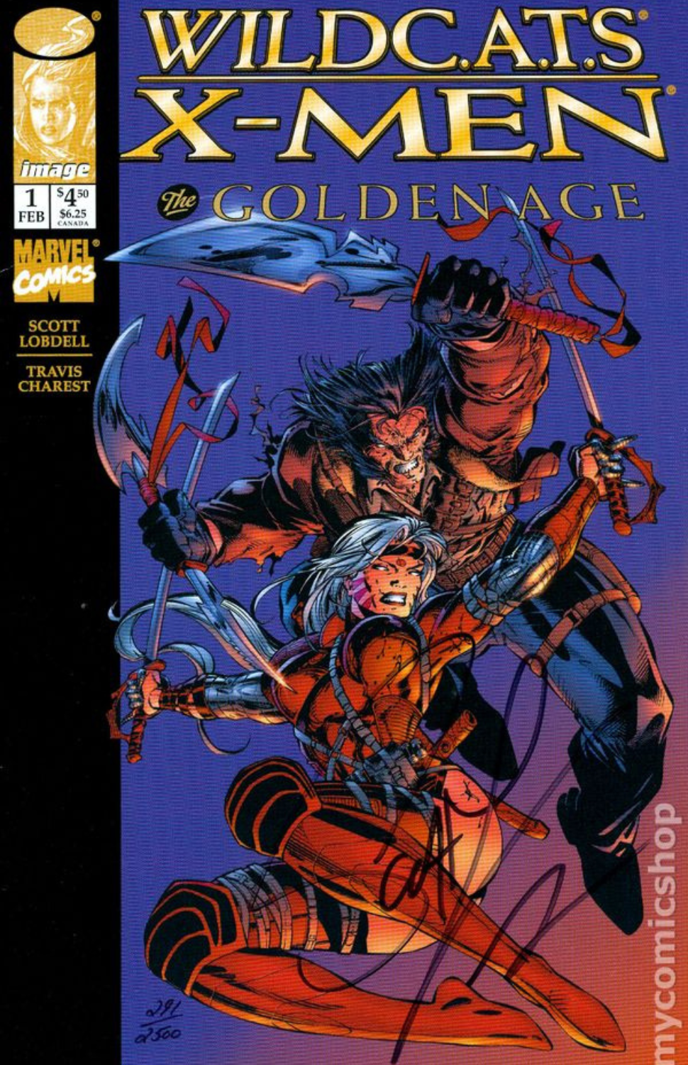 WildC.A.T.s/X-Men: The Golden Age #1 (1997 Image/Marvel) [Jim Lee Variant] [One-Shot]