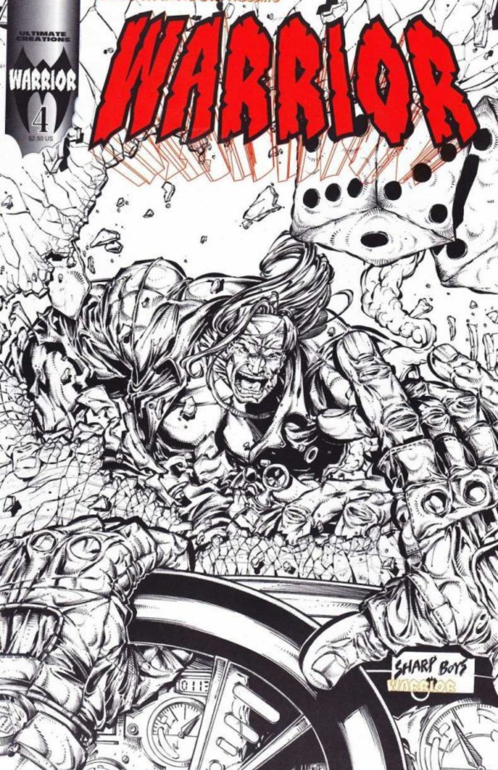 Ultimate Warrior #4 [Rare] (1997)