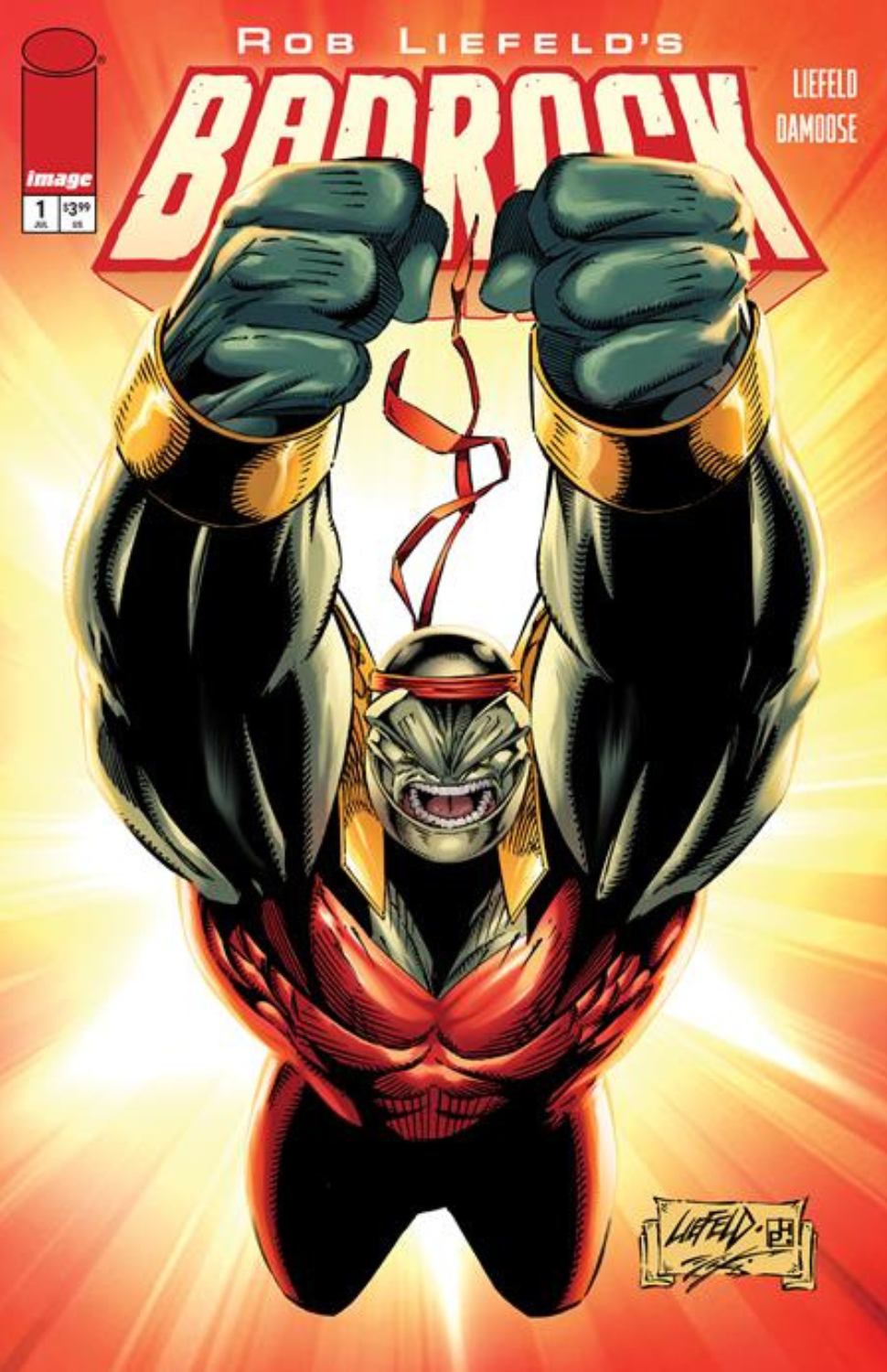 Badrock #1 [Rob Liefeld Variant]