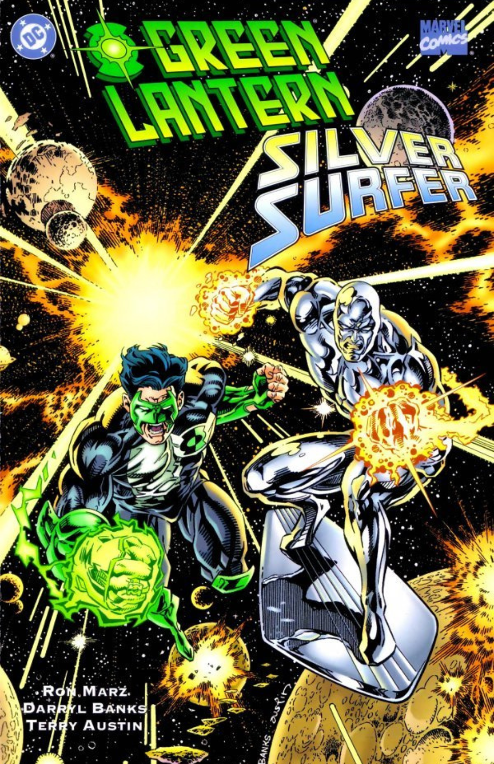 Green Lantern / Silver Surfer: Unholy Alliances #1 [One Shot] (1995 Marvel/DC)