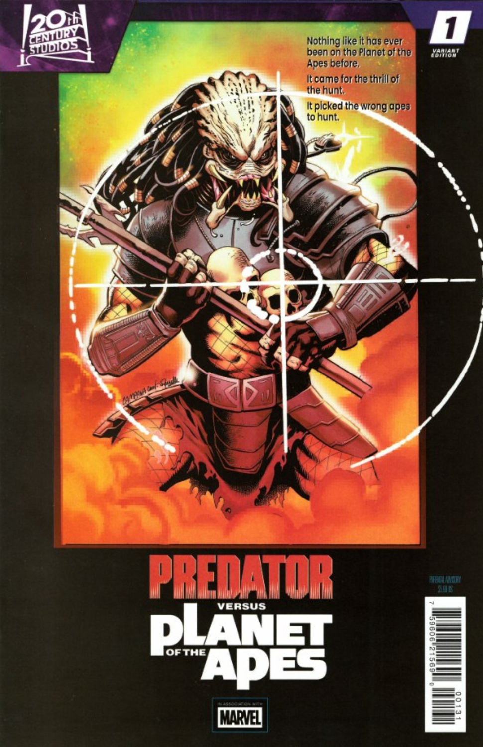Predator vs. the Planet of the Apes #1