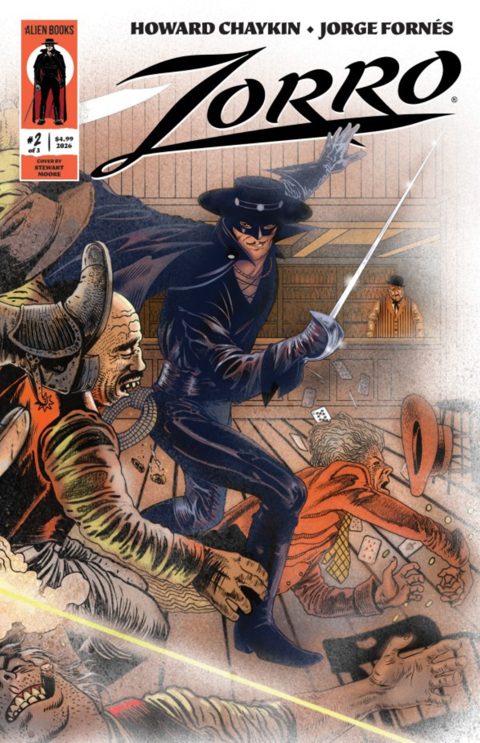 Zorro #2 (of 3) [Wraparound Cover]