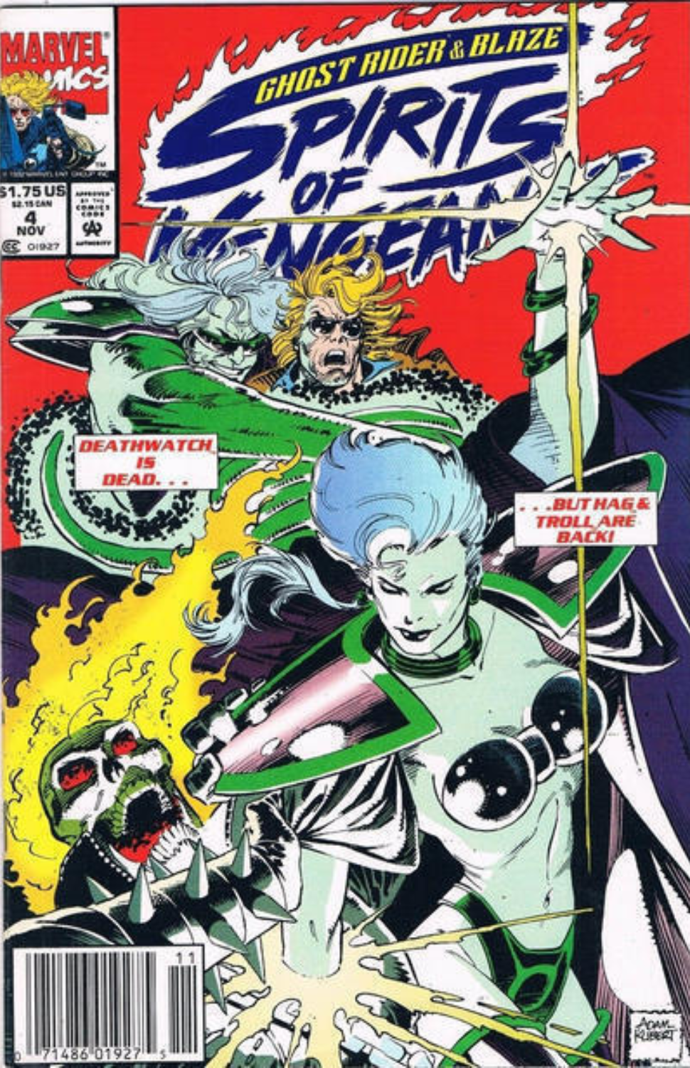 Ghost Rider / Blaze: Spirits of Vengeance #4 (1992)