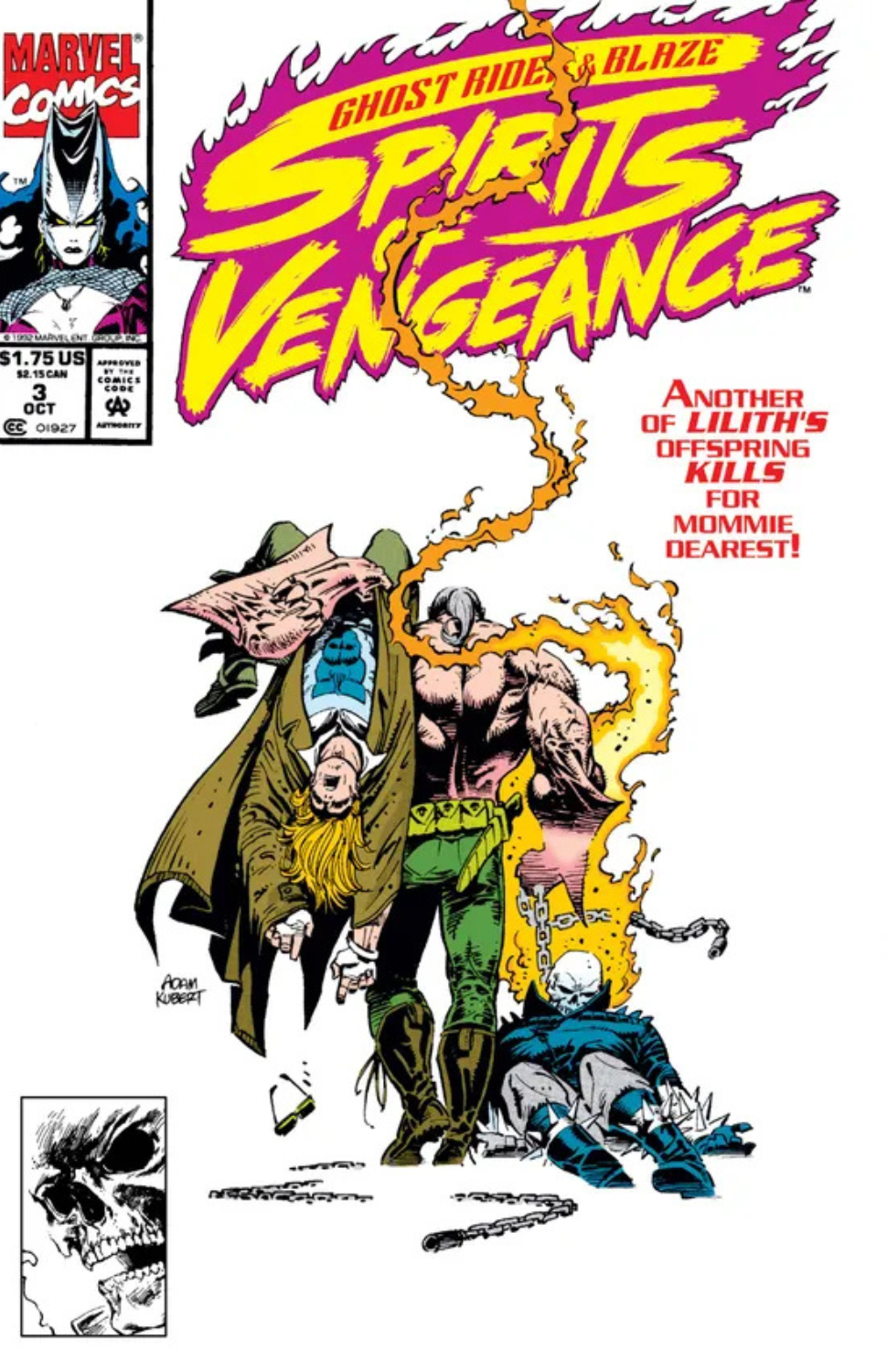 Ghost Rider / Blaze: Spirits of Vengeance #3 (1992)