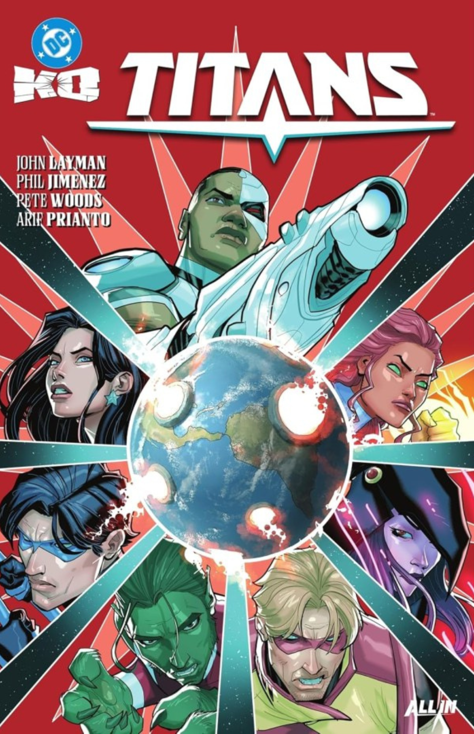DC K.O. Titans TP