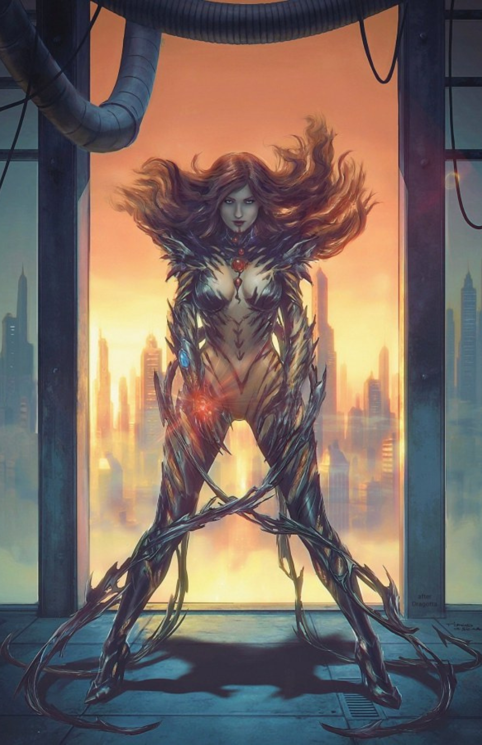 Witchblade #19 [Absolute Batman Homage Virgin Variant Limited Edition] [Limited to 500]