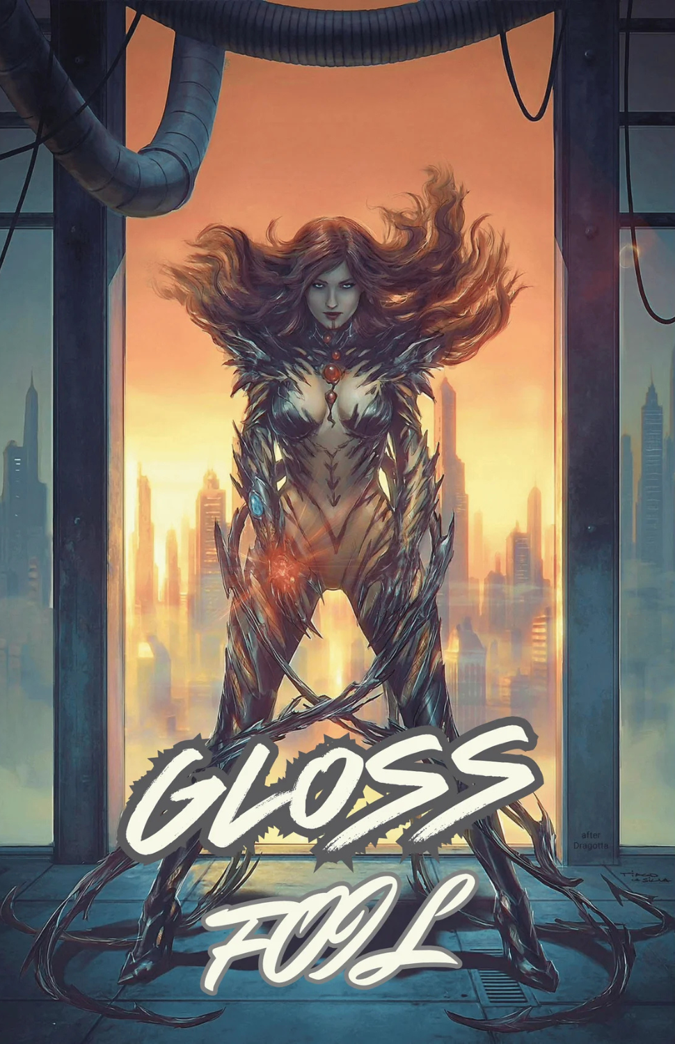 Witchblade #19 [Absolute Batman Homage Virgin Gloss Foil Variant Limited Edition] [Limited to 500]