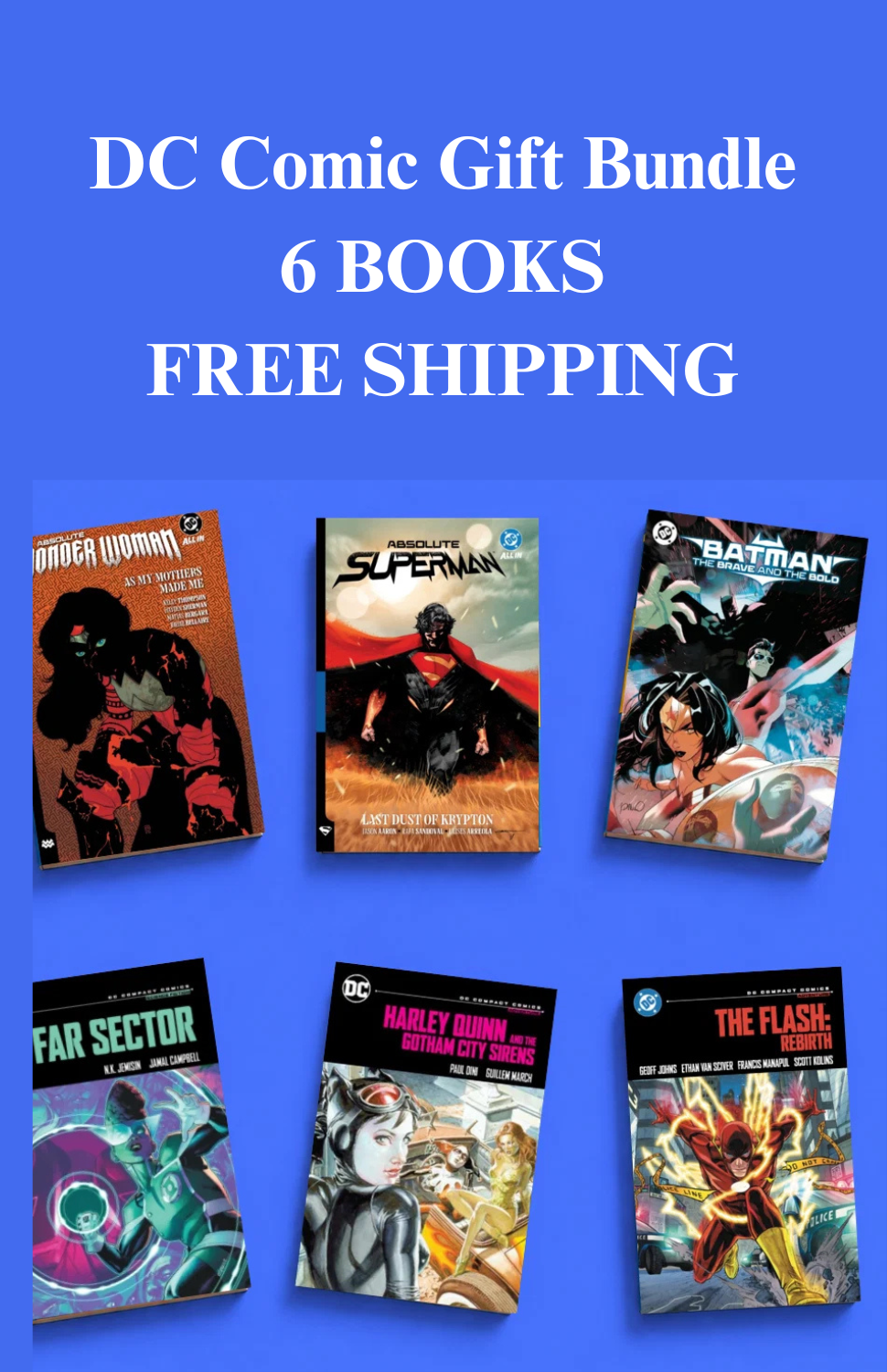 DC Comic Gift Bundle [6 Books]