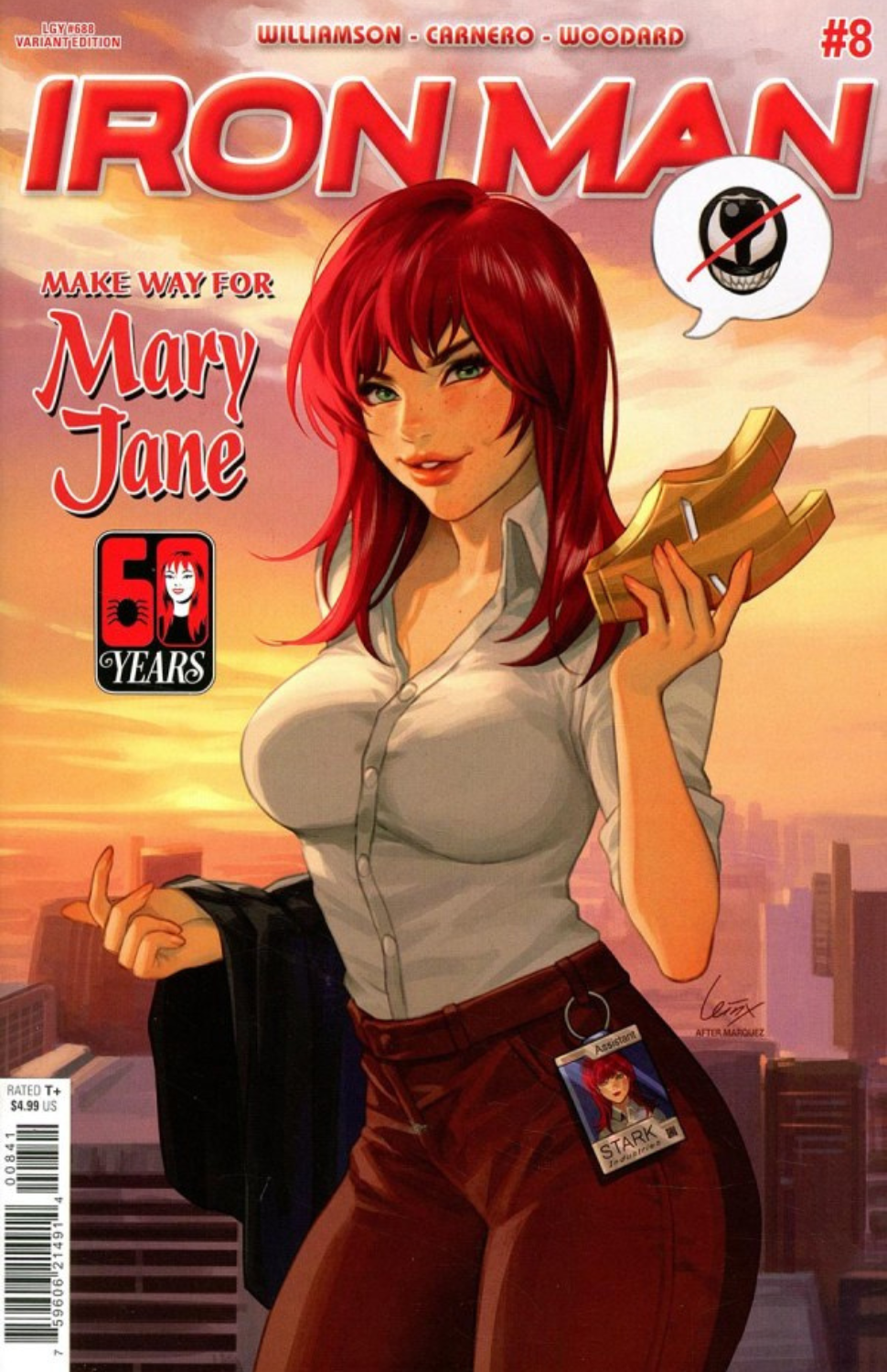 Iron Man #8 (Mary Jane Watson Variant)