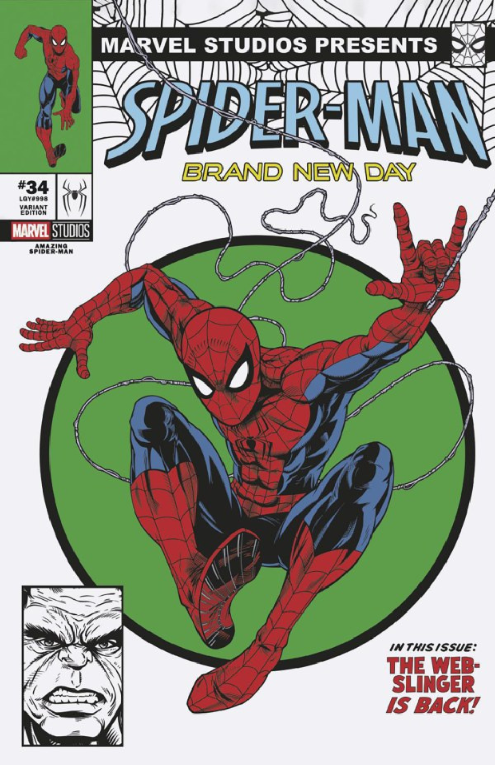 The Amazing Spider-Man #34 [Spider-Man: Brand New Day Marvel Studios Variant]