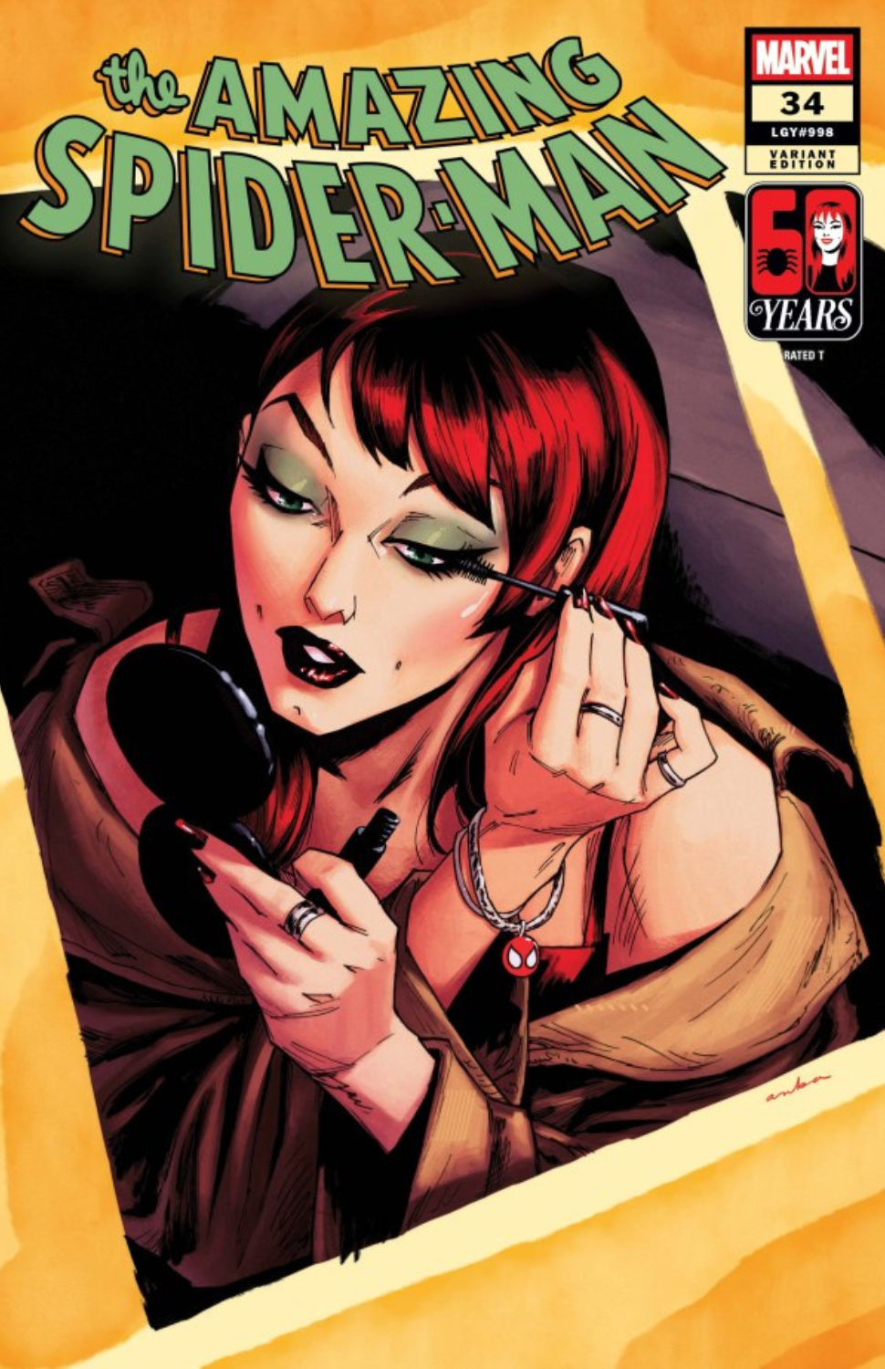 The Amazing Spider-Man #34 (Mary Jane Watson Variant)