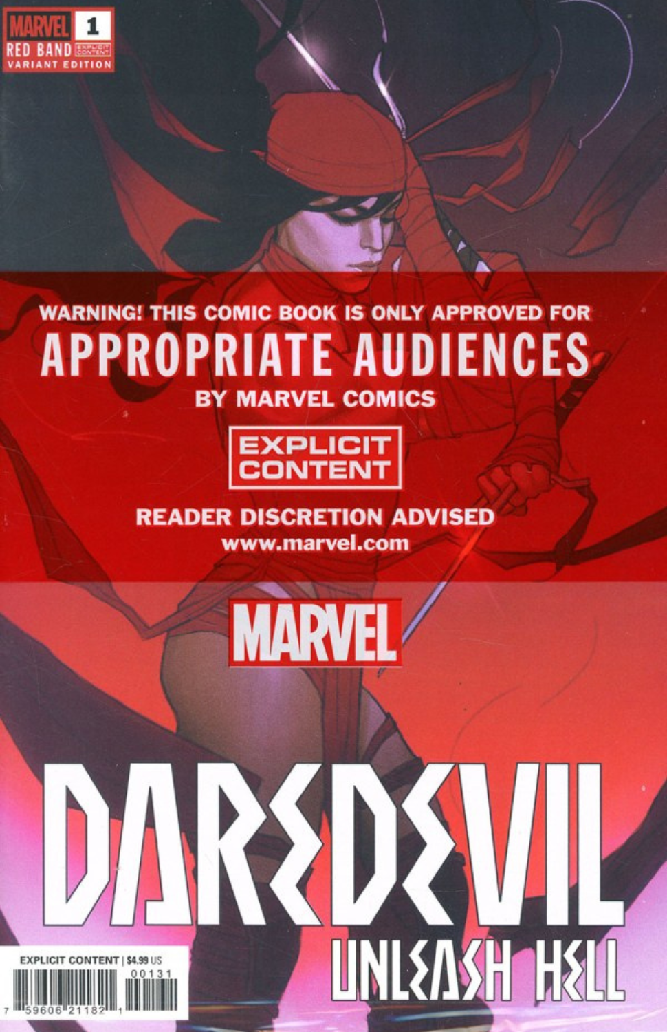 Daredevil: Unleash Hell – Red Band #1 [Polybagged]