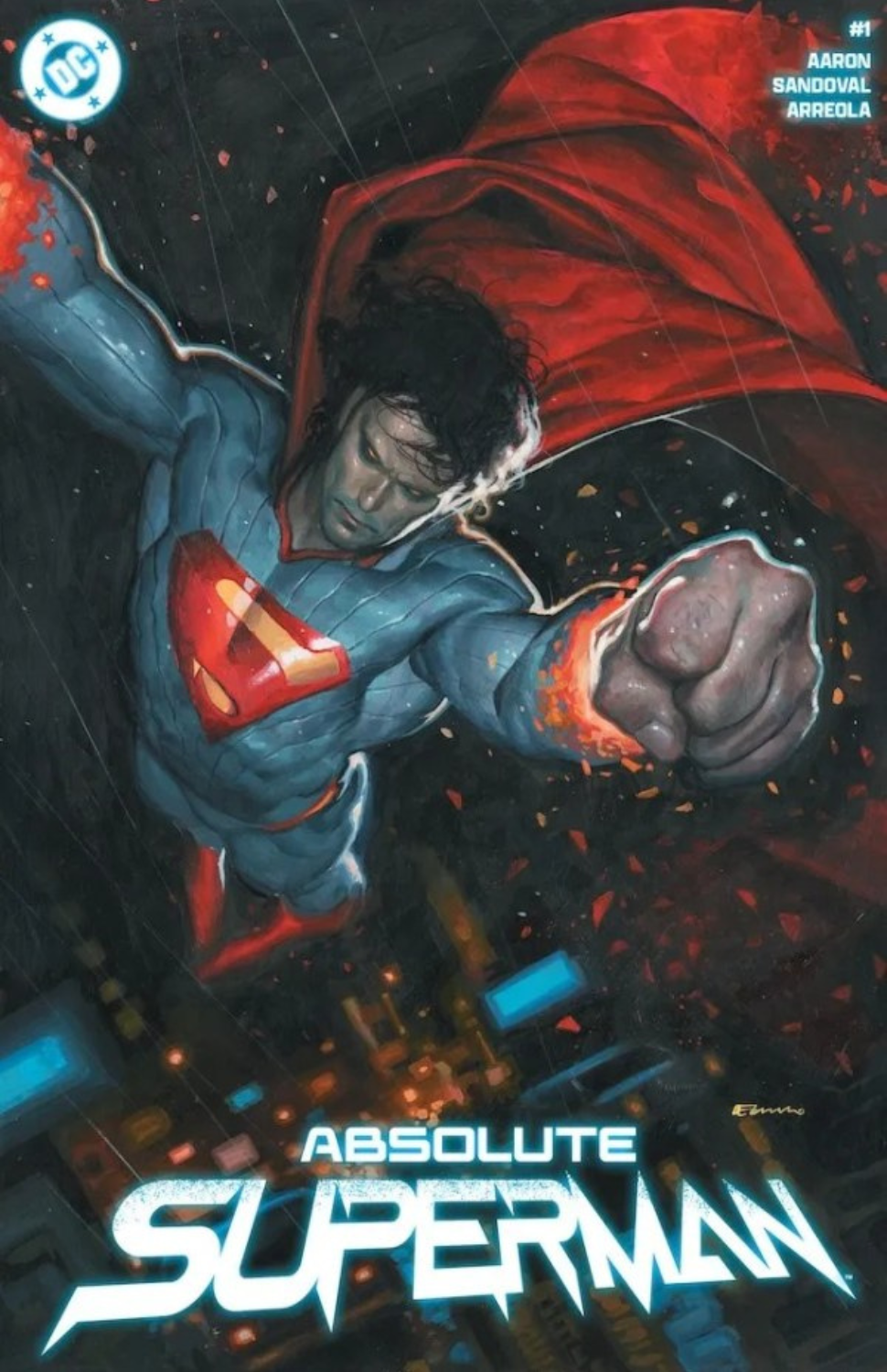 Absolute Superman #1 [Fabrizio De Tommaso Diamond UK Variant - 1st Print)
