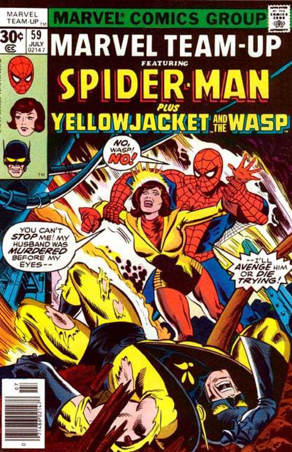 Marvel Team-Up #59 (Spider-Man/YellowJacket/Wasp) [1977]
