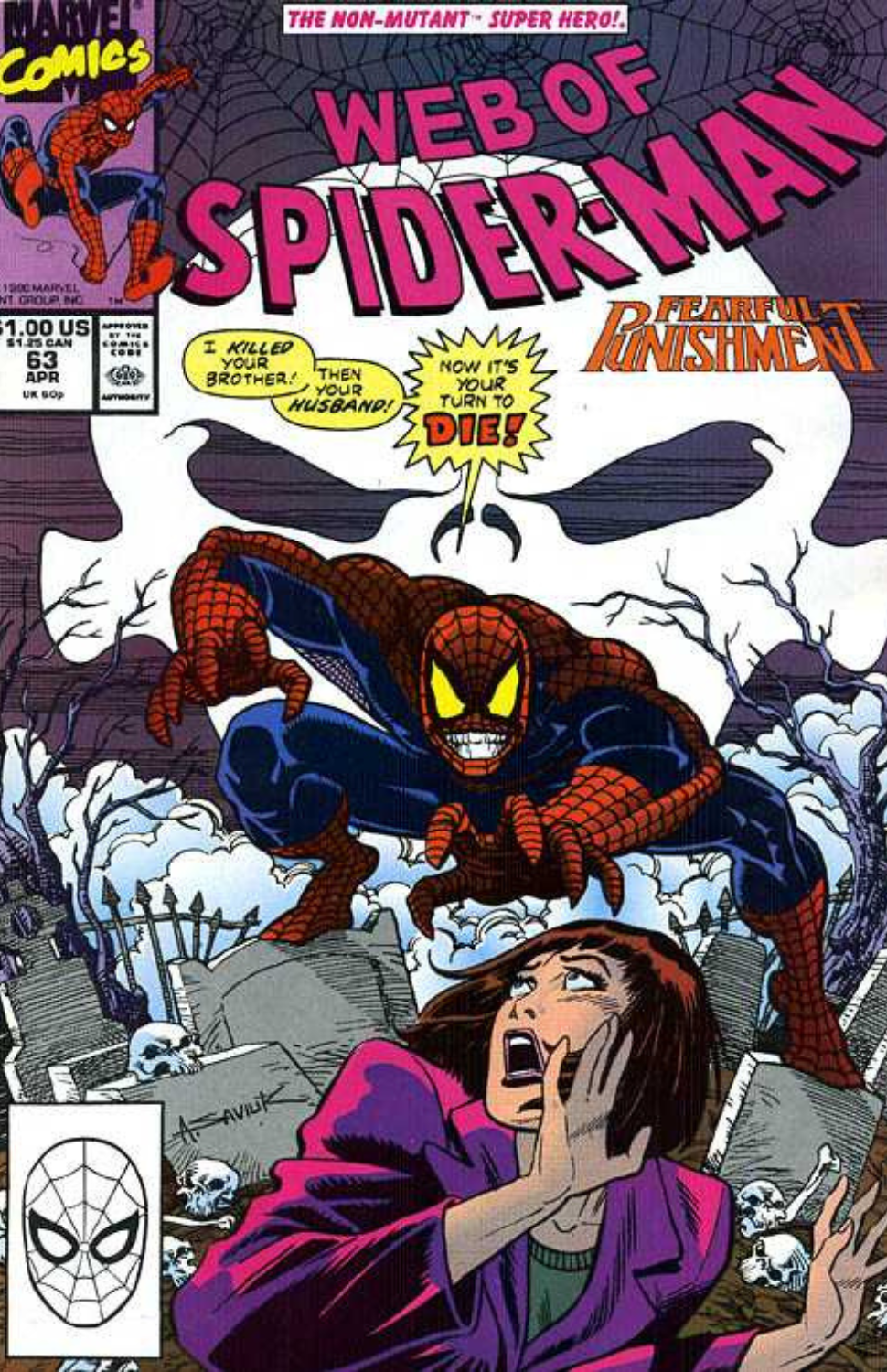 Web of Spider-Man #63 (1990)