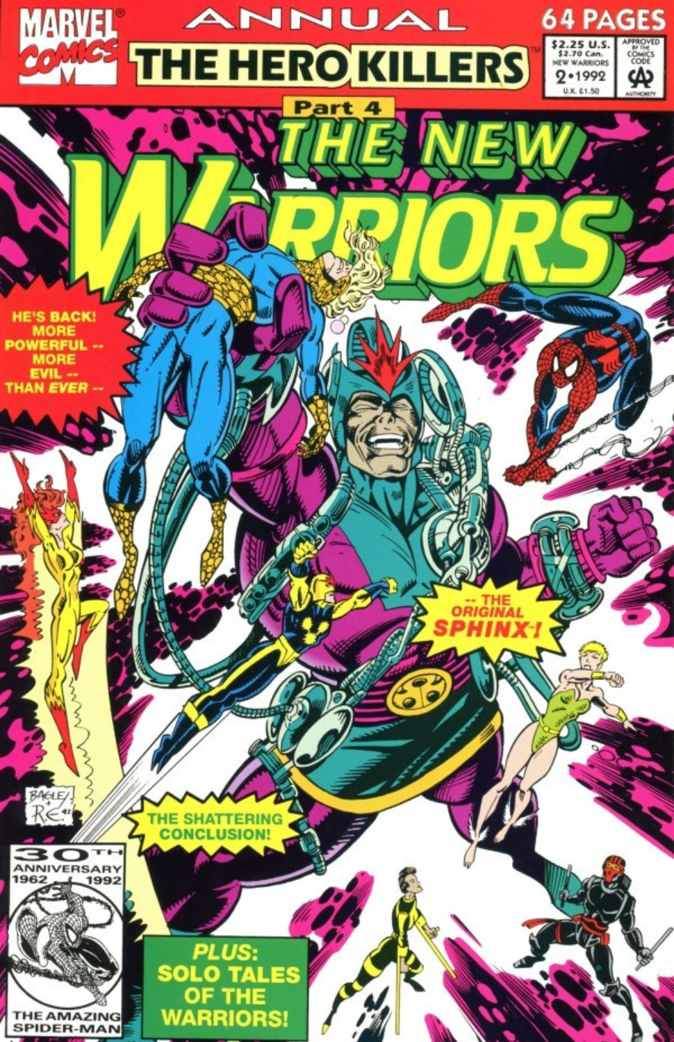 The New Warriors Annual #2 (1992)