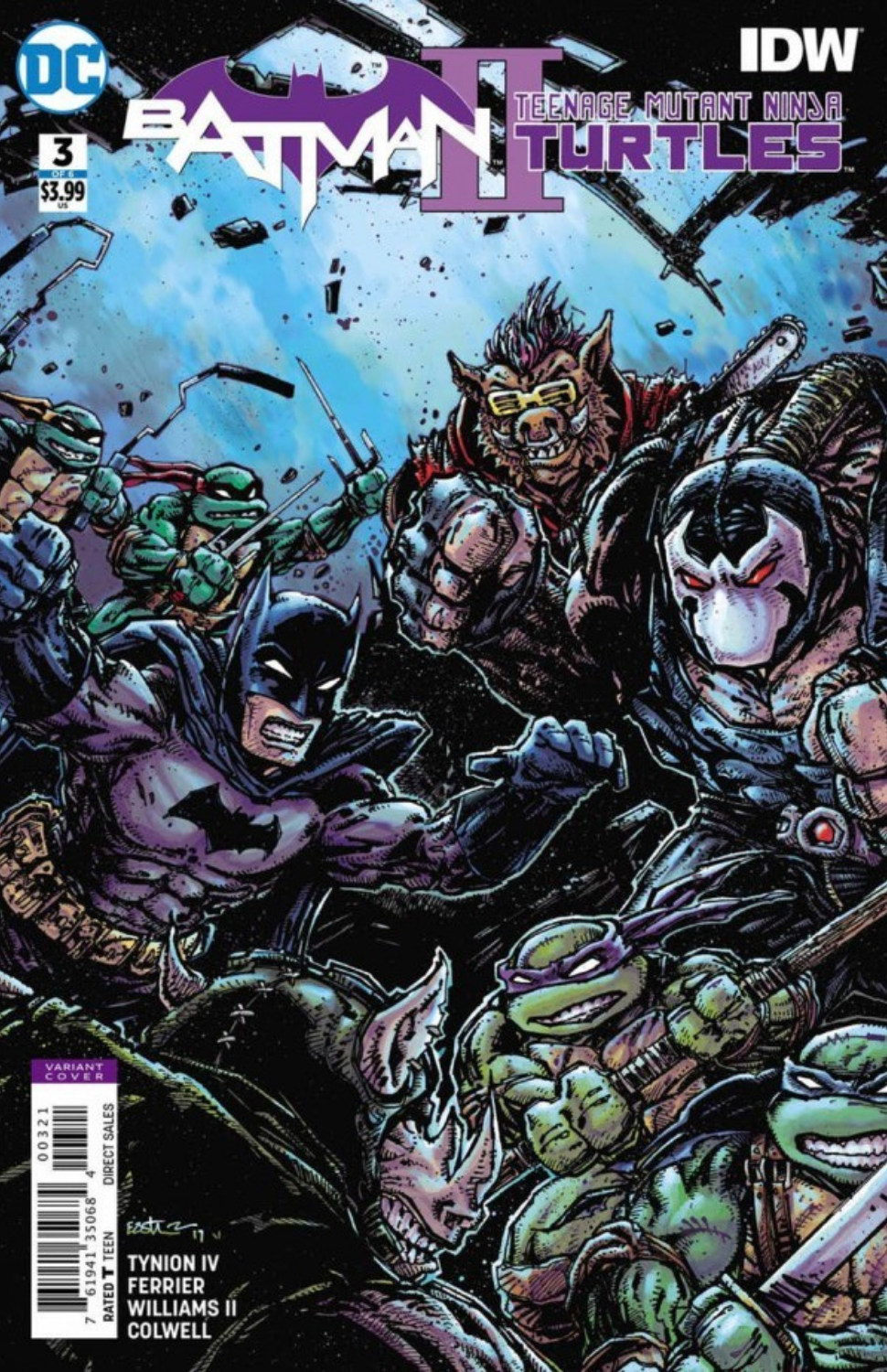 Batman / Teenage Mutant Ninja Turtles II #3