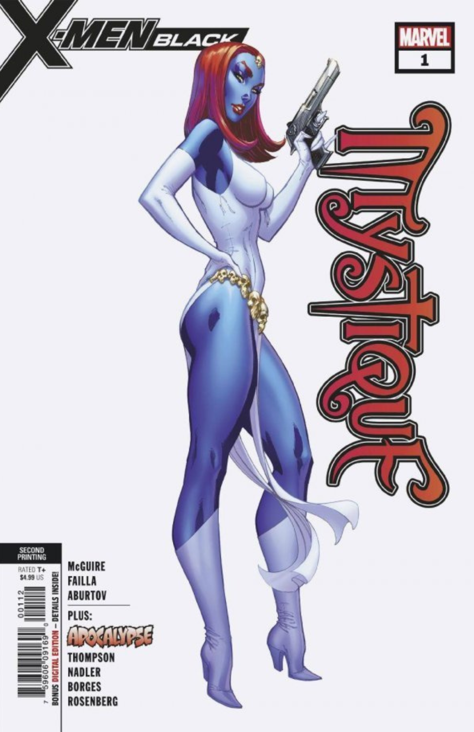 X-Men: Black - Mystique #1 [One-Shot] [2nd Print]