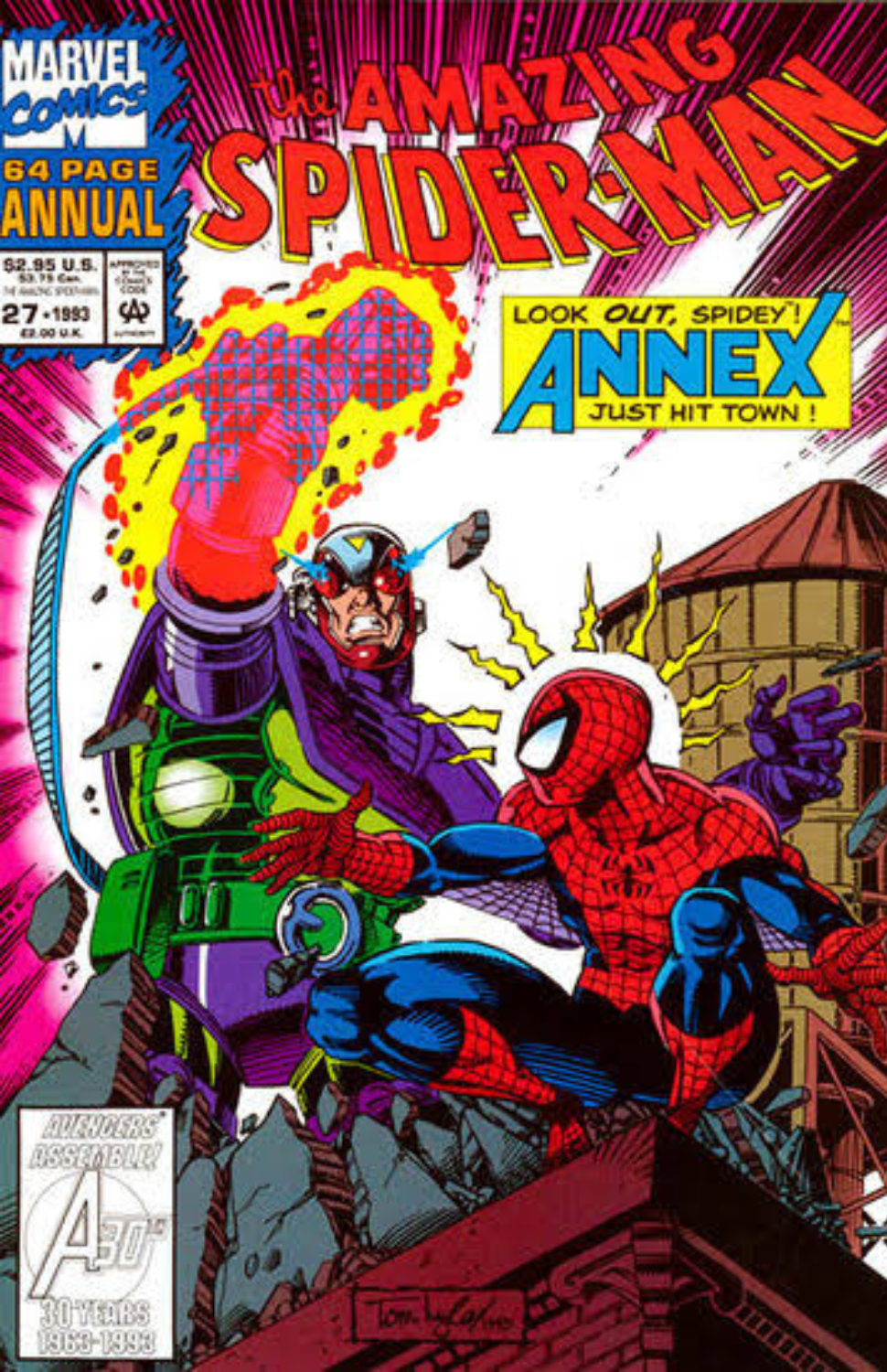 The Amazing Spider-Man Annual #27 (1993) [Polybagged w/ Card]