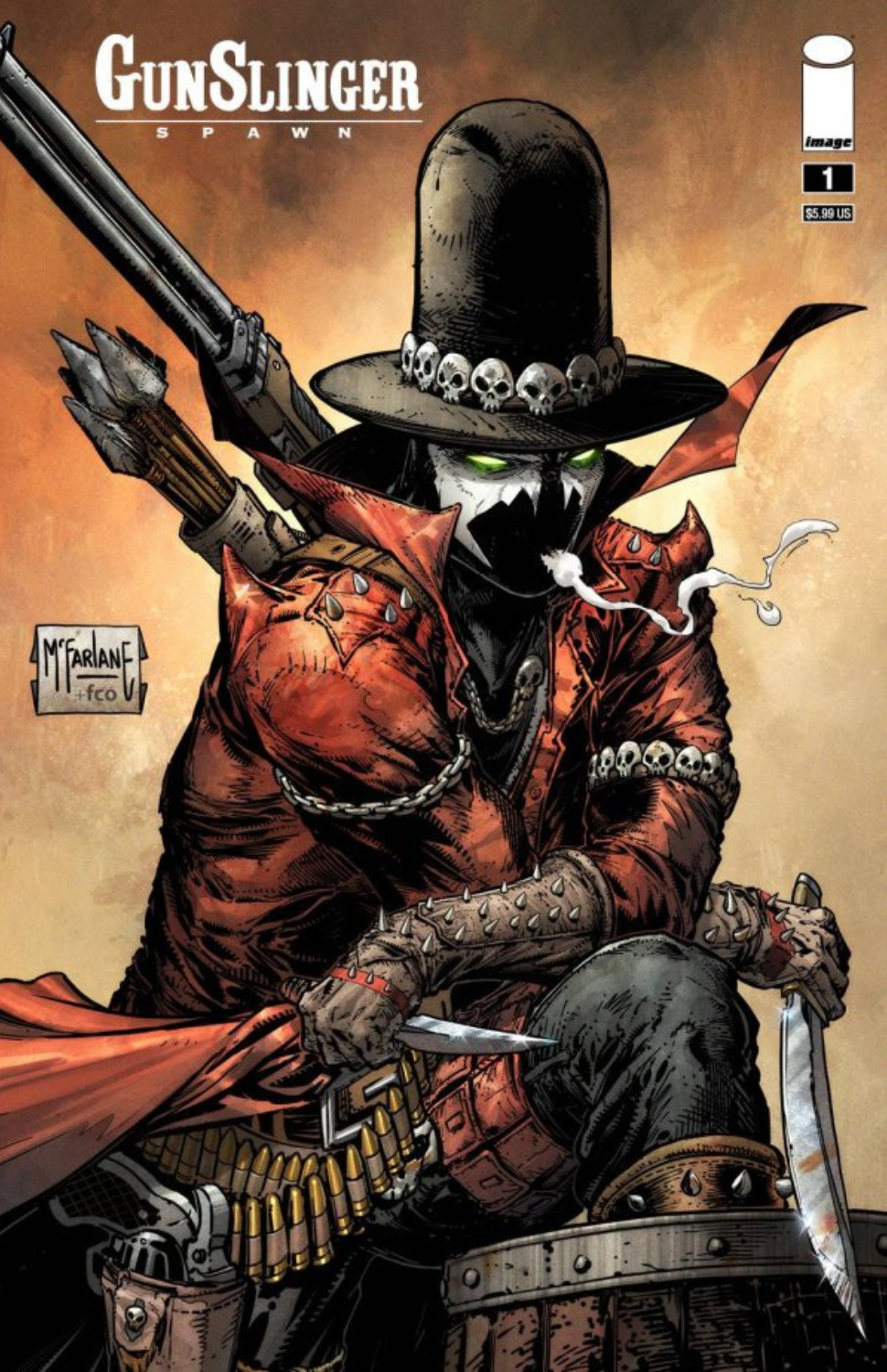 Gunslinger Spawn #1 [Todd McFarlane Variant]