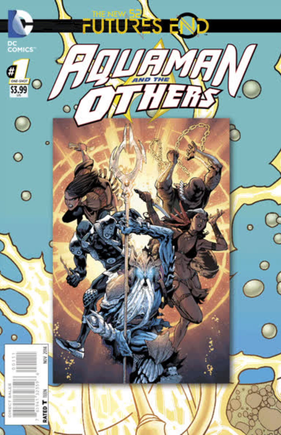 Aquaman and the Others: Futures End #1 (One-Shot) [3D Lenticular Cover]