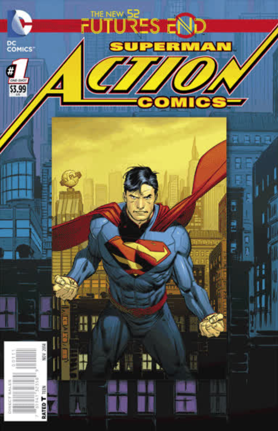 Action Comics: Futures End #1 (One-Shot) [3D Lenticular Cover]