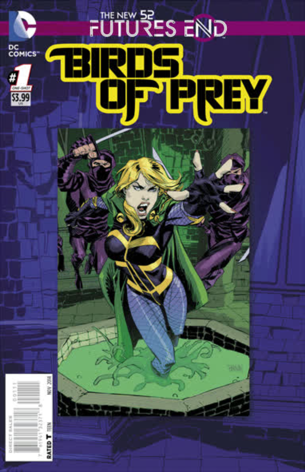 Birds of Prey: Futures End #1 (One-Shot) [3D Lenticular Cover]