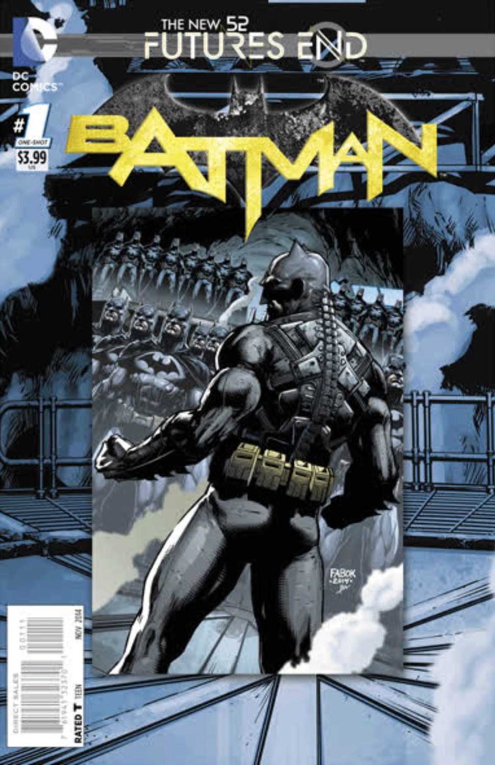 Batman: Futures End #1 (One-Shot) [3D Lenticular Cover]
