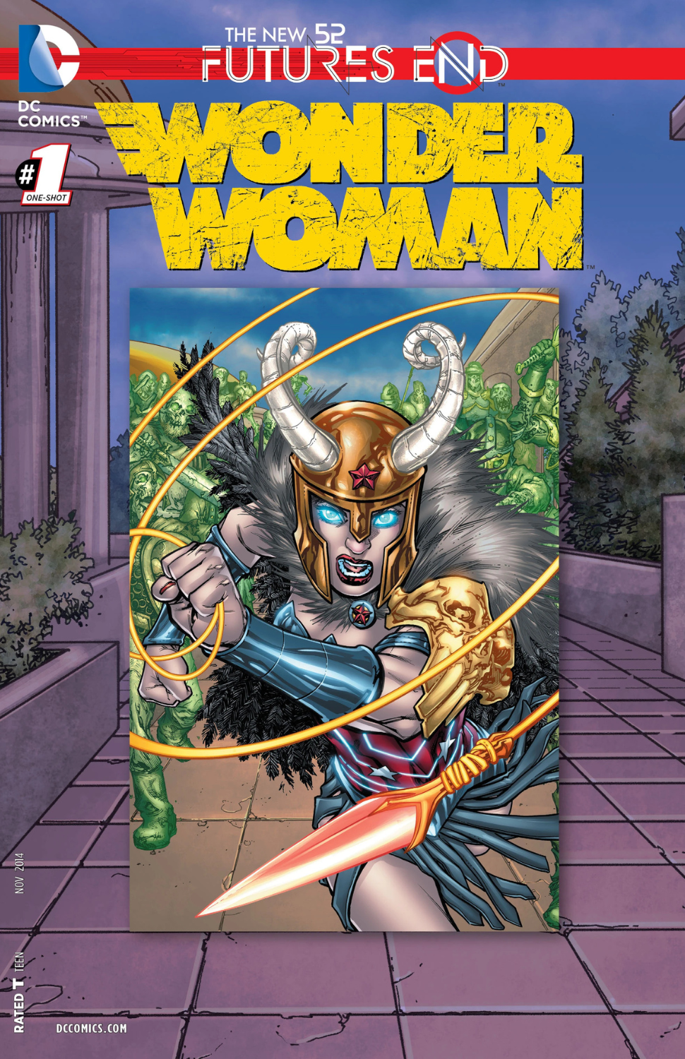 Wonder Woman: Futures End #1 (One-Shot) [3D Lenticular Cover]