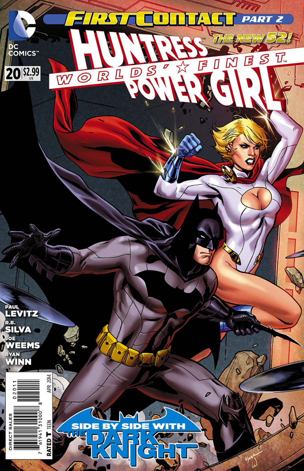 Worlds' Finest #20 - Huntress / Power Girl (2014)