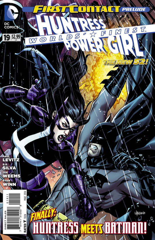 Worlds' Finest #19 - Huntress / Power Girl (2014)