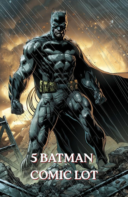 5 Batman Comic Single Issues Lot