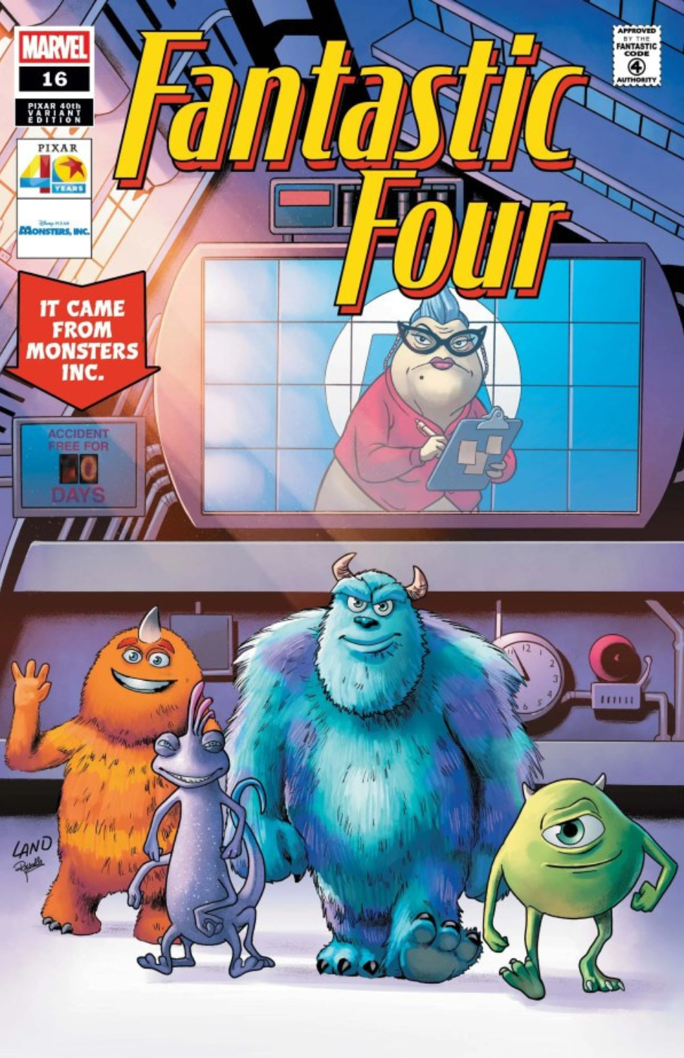 Fantastic Four #16 [Pixar 40th Variant]