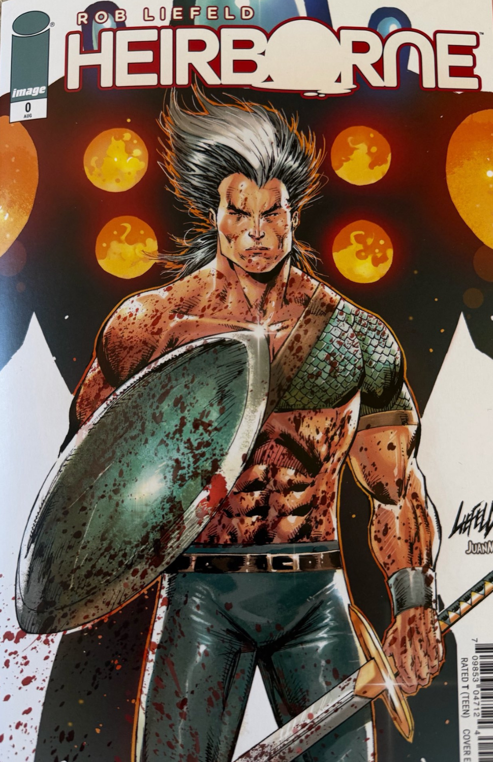 Exclusive Rob Liefeld's HEIRBORNE #0