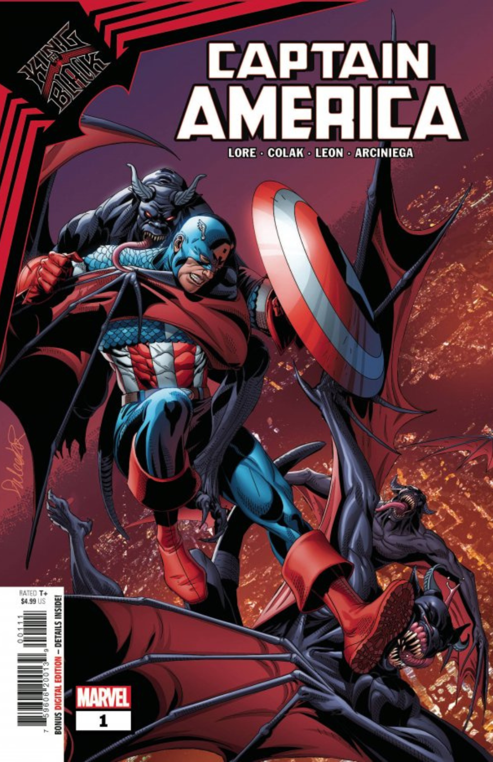 King in Black: Captain America #1 (2021)