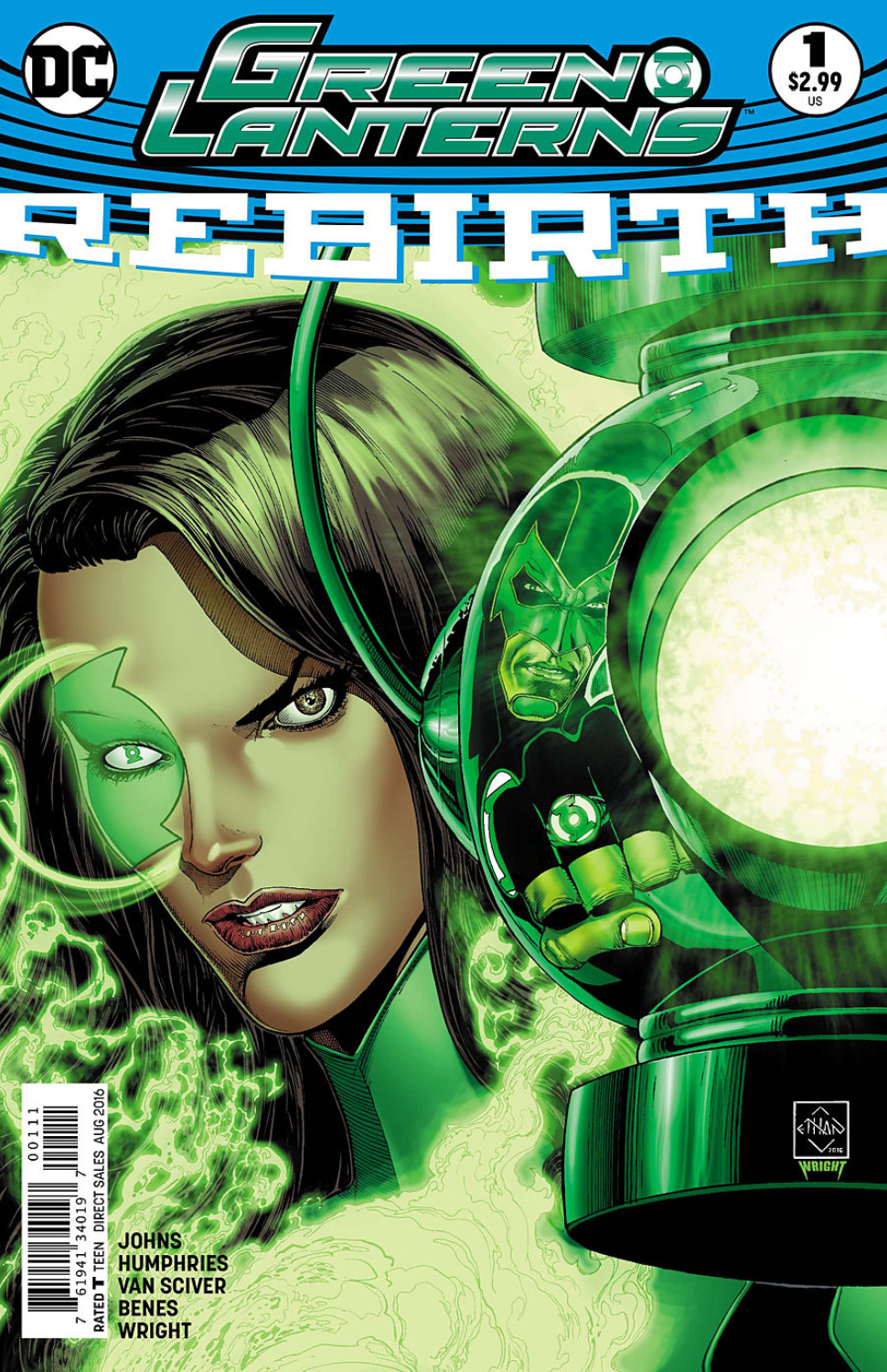 Green Lanterns: Rebirth #1 (2016)