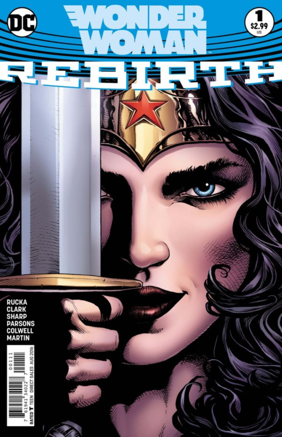 Wonder Woman: Rebirth #1 (2016)