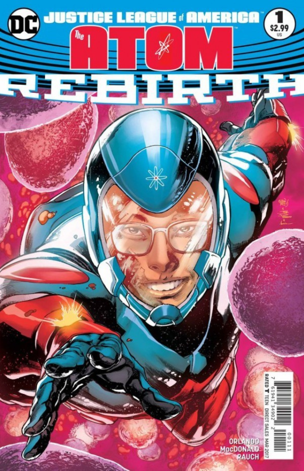 Justice League of America: The Atom – Rebirth #1 (2017) (One-Shot)