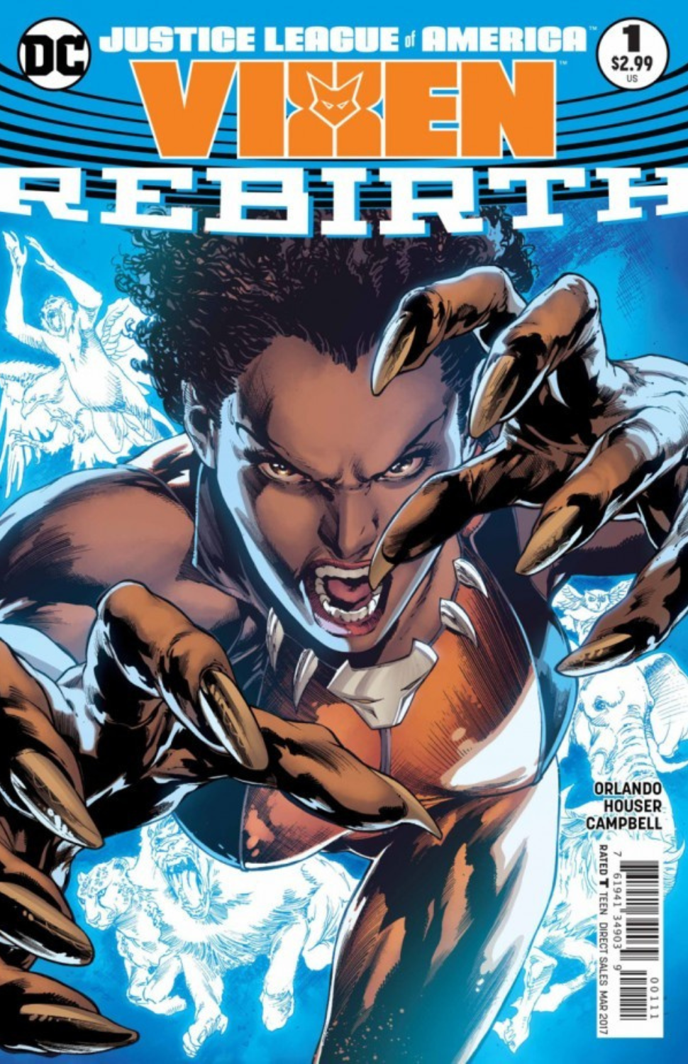 Justice League of America: Vixen Rebirth #1 (One-Shot)