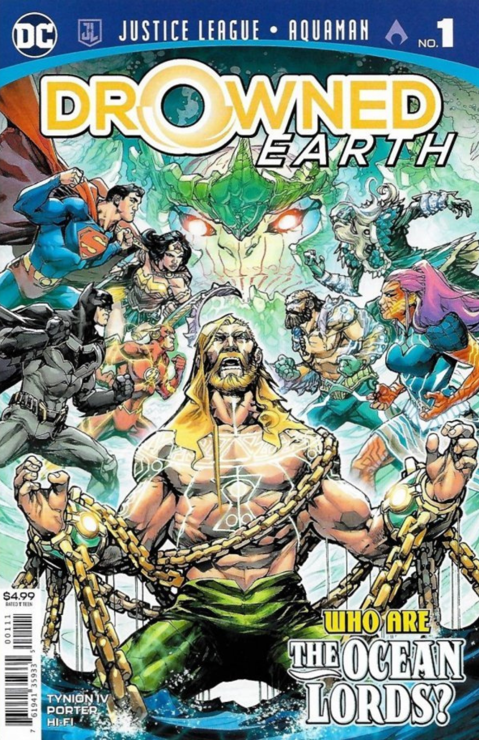 Justice League / Aquaman: Drowned Earth #1 [ONE-SHOT]