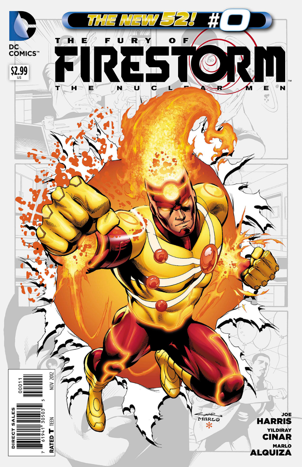 The Fury of Firestorm: The Nuclear Men #0 (2012)