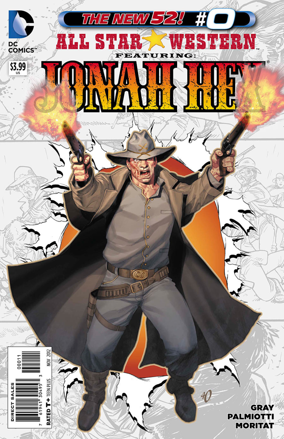 All Star Western Jonah Hex #0 (2012)