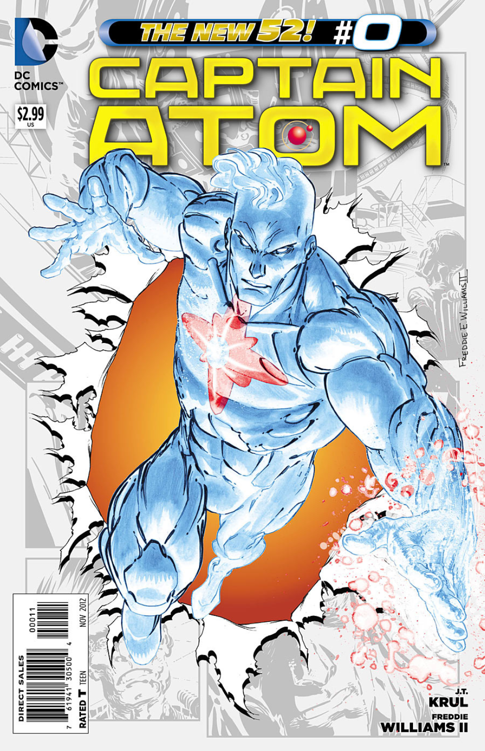 Captain Atom #0 (2012)