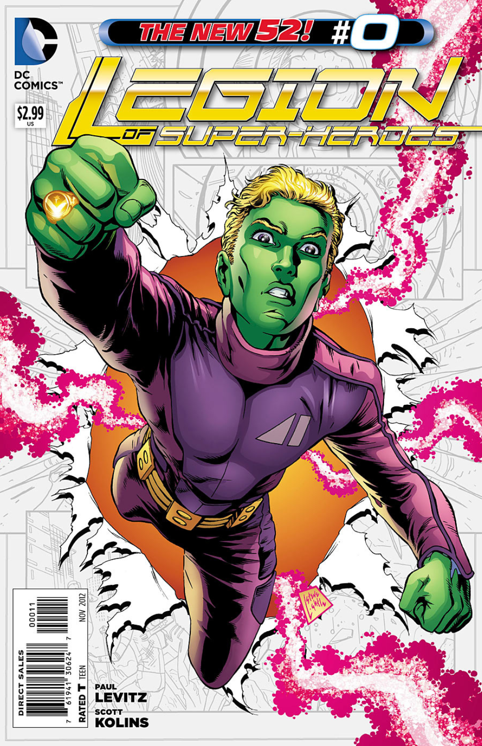 Legion of Super-Heroes #0 (2012)
