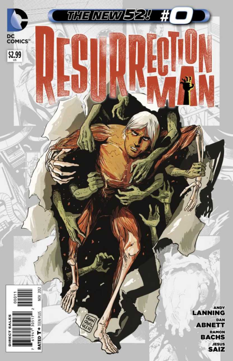 Resurrection Man #0 (2012)